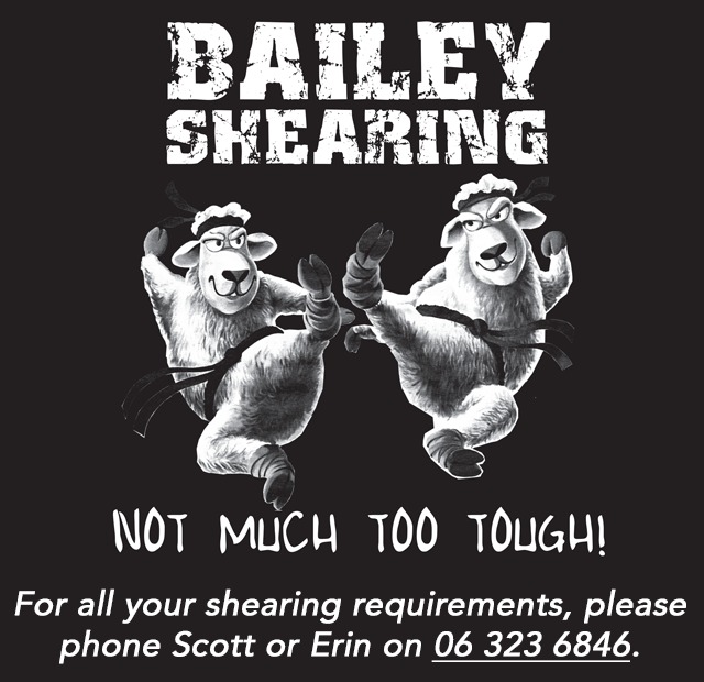 S & E Bailey – Bailey Shearing - Waituna West School - Mar 24